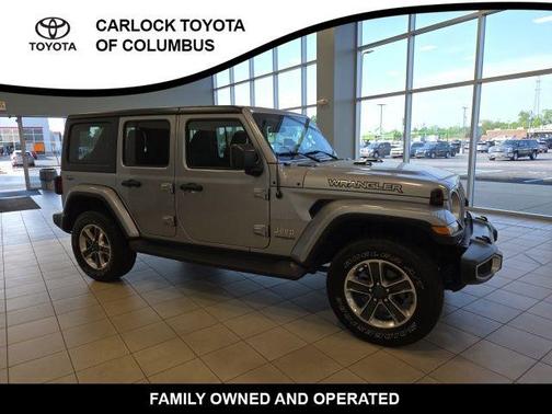 Billet Silver Metallic Clearcoat 2019 Jeep Wrangler Unlimited Sahara