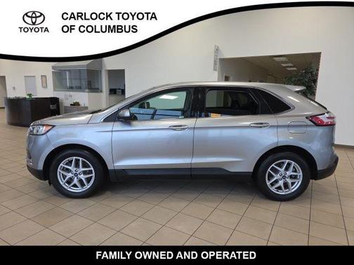 Silver Metallic 2021 Ford Edge SEL