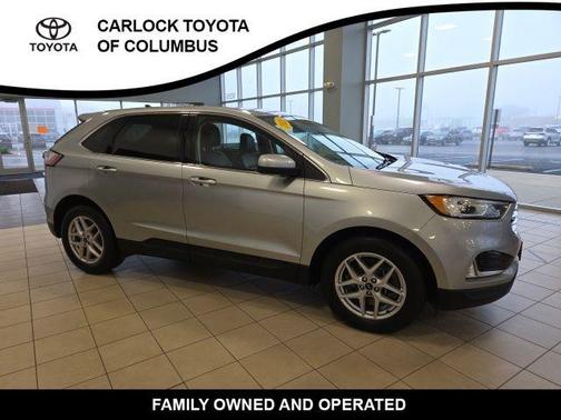 Silver Metallic 2021 Ford Edge SEL
