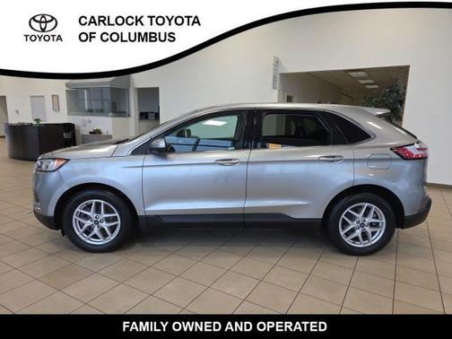 Silver Metallic 2021 Ford Edge SEL