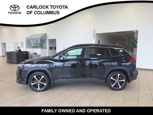 Jet Black 2024 Toyota Corolla Cross Hybrid XSE
