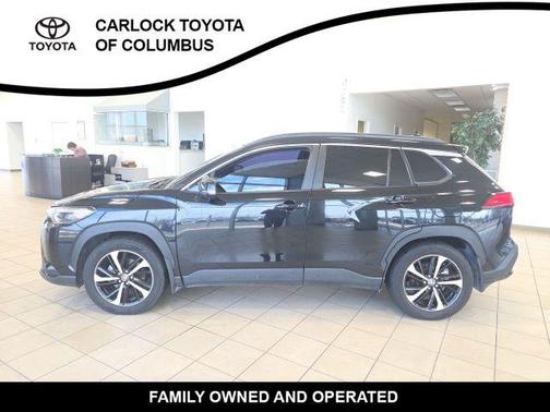 Jet Black 2024 Toyota Corolla Cross Hybrid XSE