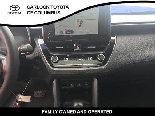 Jet Black 2024 Toyota Corolla Cross Hybrid XSE