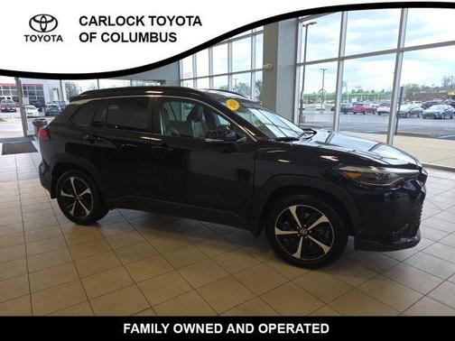 Jet Black 2024 Toyota Corolla Cross Hybrid XSE
