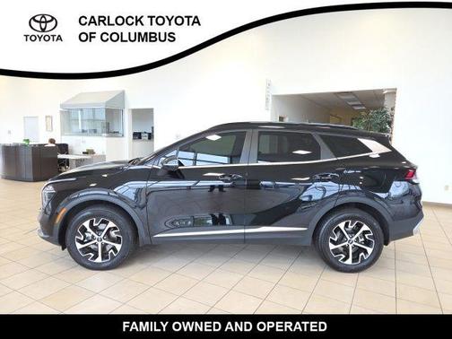 Ebony Black 2025 Kia Sportage EX