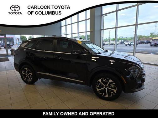 Ebony Black 2025 Kia Sportage EX
