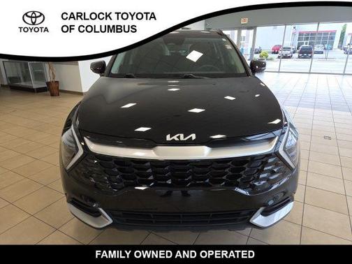 Ebony Black 2025 Kia Sportage EX
