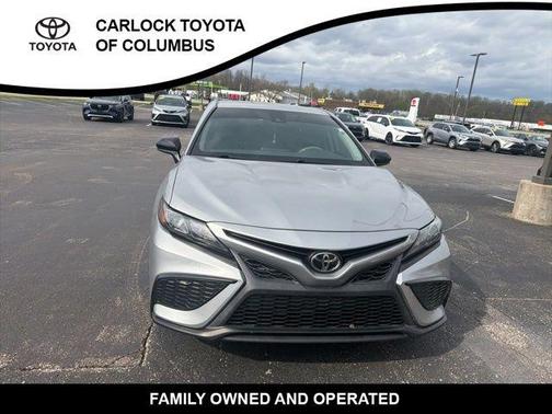 Celestial Silver Metallic 2021 Toyota Camry SE Nightshade