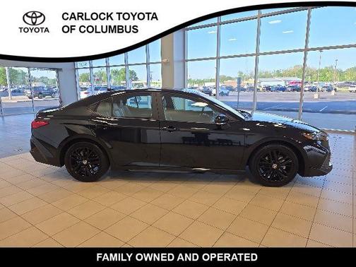 Midnight Black Metallic 2026 Toyota Camry SE Nightshade