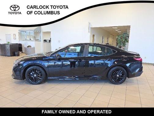 Midnight Black Metallic 2026 Toyota Camry SE Nightshade