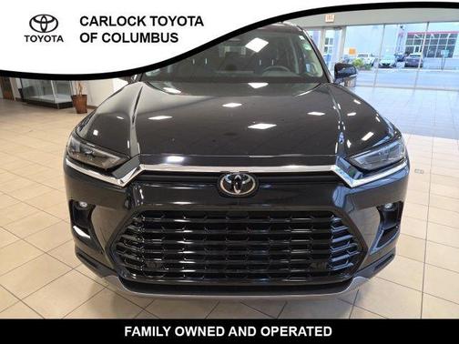 Midnight Black Metallic 2024 Toyota Grand Highlander LIMITED
