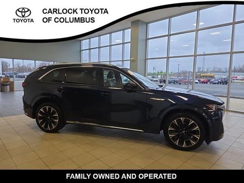 Deep Crystal Blue Mica 2024 Mazda CX-90 3.3 Turbo S