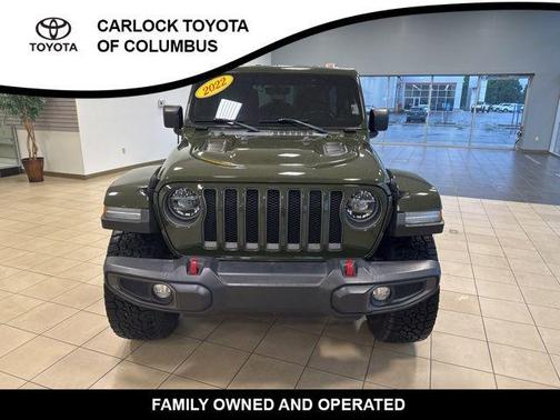 Sarge Green Clearcoat 2022 Jeep Wrangler Unlimited Rubicon