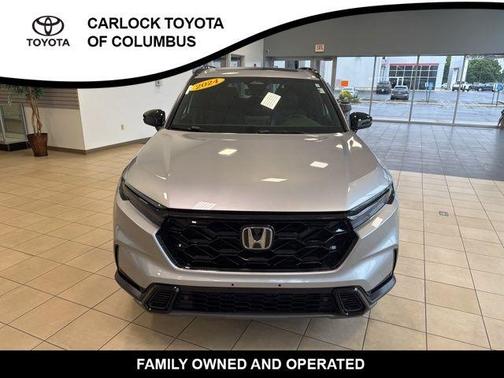 Lunar Silver Metallic 2024 Honda CR-V Hybrid Sport-L