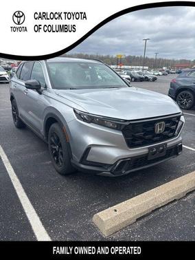 Lunar Silver Metallic 2024 Honda CR-V Hybrid Sport-L
