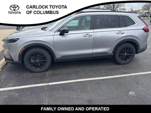 Lunar Silver Metallic 2024 Honda CR-V Hybrid Sport-L