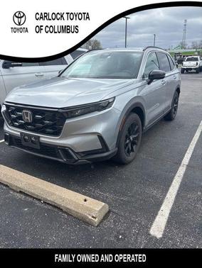 Lunar Silver Metallic 2024 Honda CR-V Hybrid Sport-L