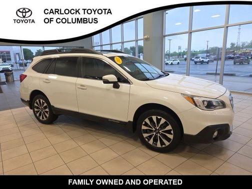 Crystal White Pearl 2017 Subaru Outback 3.6R Limited