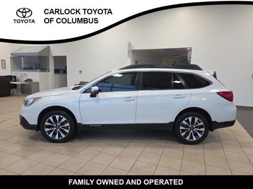 Crystal White Pearl 2017 Subaru Outback 3.6R Limited