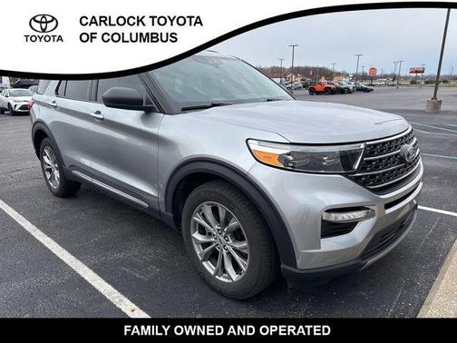 Iconic Silver Metallic 2023 Ford Explorer XLT