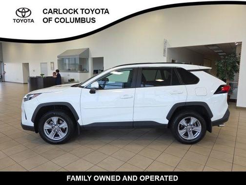 White 2022 Toyota RAV4 XLE