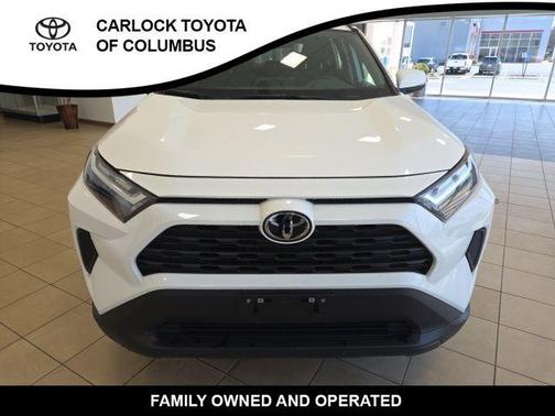 White 2022 Toyota RAV4 XLE