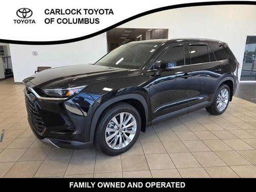 Midnight Black Metallic 2024 Toyota Grand Highlander