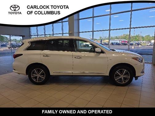 Majestic White 2020 INFINITI QX60 Luxe