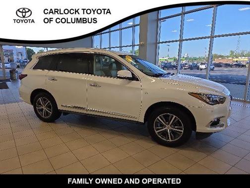 Majestic White 2020 INFINITI QX60 Luxe