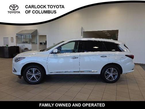 Majestic White 2020 INFINITI QX60 Luxe