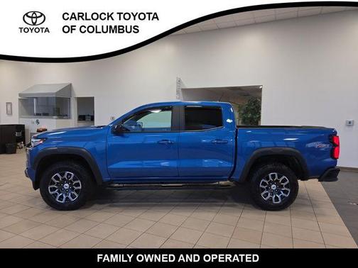 Glacier Blue Metallic 2024 Chevrolet Colorado Z71