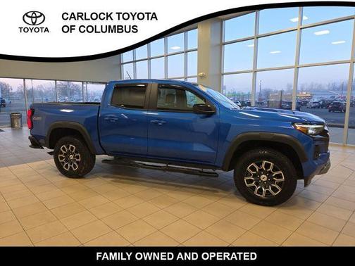 Glacier Blue Metallic 2024 Chevrolet Colorado Z71