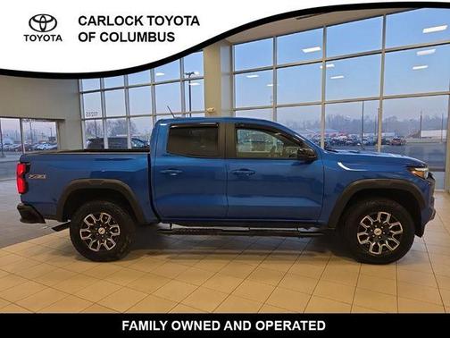 Glacier Blue Metallic 2024 Chevrolet Colorado Z71