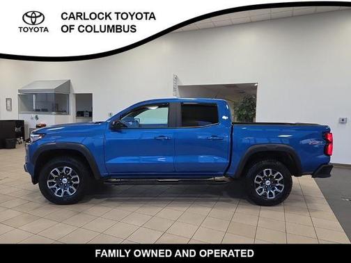 Glacier Blue Metallic 2024 Chevrolet Colorado Z71