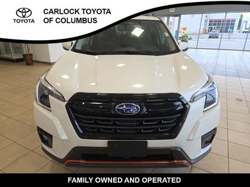 Crystal White Pearl 2022 Subaru Forester Sport