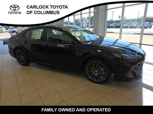 Midnight Black Metallic 2026 Toyota Camry SE
