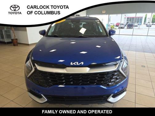 Sapphire Blue 2023 Kia Sportage EX