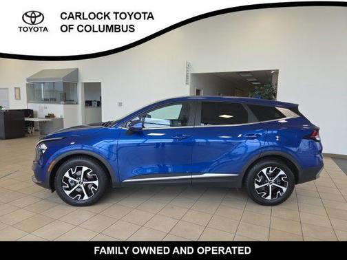 Sapphire Blue 2023 Kia Sportage EX