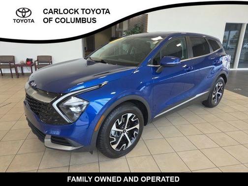 Sapphire Blue 2023 Kia Sportage EX