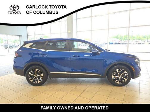 Sapphire Blue 2023 Kia Sportage EX