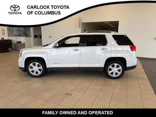 White Frost Tri-Coat 2016 GMC Terrain SLT