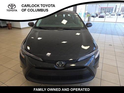 Midnight Black Metallic 2024 Toyota Corolla LE