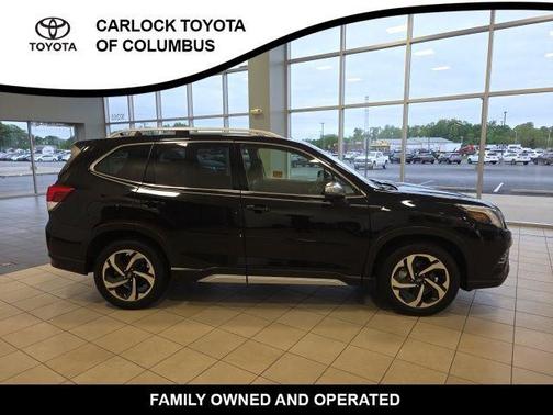 Crystal Black Silica 2022 Subaru Forester Touring
