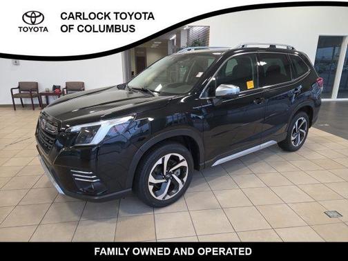 Crystal Black Silica 2022 Subaru Forester Touring