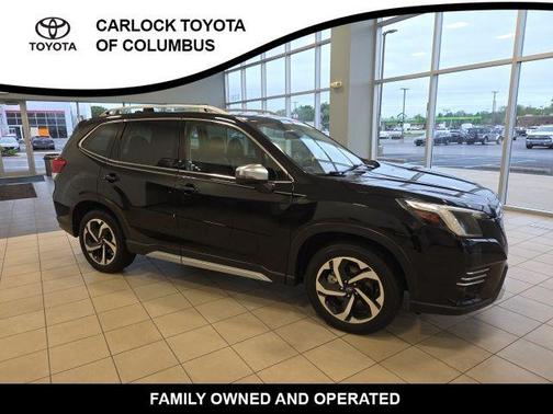 Crystal Black Silica 2022 Subaru Forester Touring