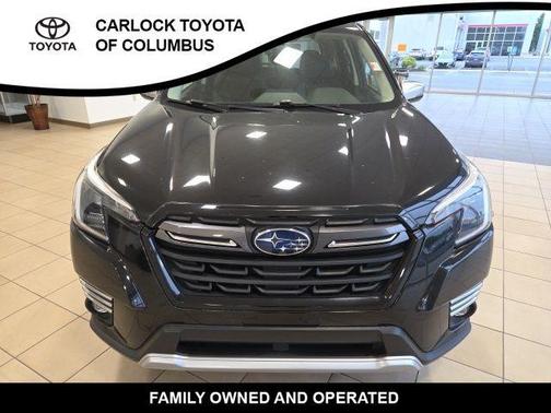 Crystal Black Silica 2022 Subaru Forester Touring