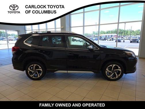 Crystal Black Silica 2022 Subaru Forester Touring