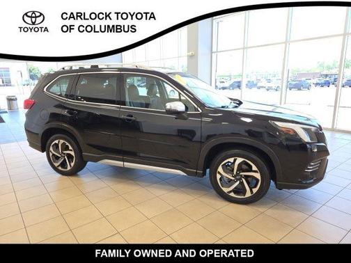 Crystal Black Silica 2022 Subaru Forester Touring