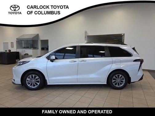 Wind Chill Pearl 2024 Toyota Sienna XLE