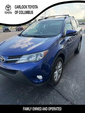 Blue Crush Metallic 2014 Toyota RAV4 Limited